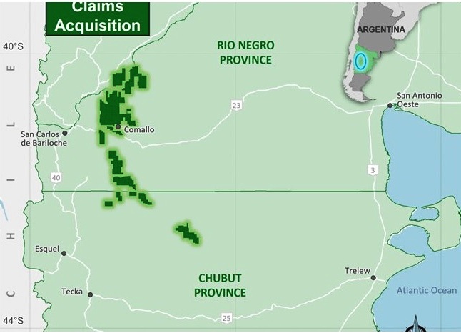 Chubut podría tener potencial en litio, según un proyecto minero con base en Río Negro
